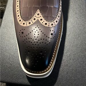 Comfortable grey loafers